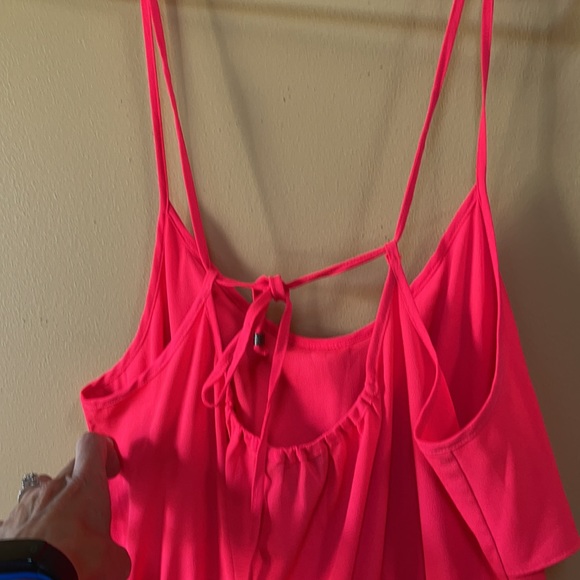 AMERICAN EAGLE OUTFITTERS Neon Pink Summer Dress - Picture 5 of 8
